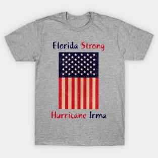 Patriotic Florida Strong Hurricane Irma T-Shirt